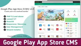 Google Play App Store CMS Php script free download || How to Make Palystore Clone website | Apkpure