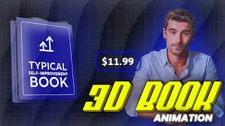 3D Book Animation Like Iman Gadzhi - How to Edit Like Iman Gadzhi in Mobile - Alight Motion