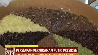 Inilah Menu Andalan Resepsi Pernikahan Putri Presiden Jokowi - BIP 21/10