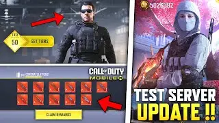 *NEW* COD Mobile Leaks! Test Server Update + David Mason BP! New LMG? + New Content & more! CODM