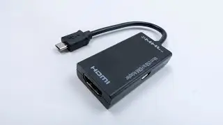 Адаптер Micro USB ~ HDMI с АлиЭкспресс - для дублирования экрана телефона на экране телевизора