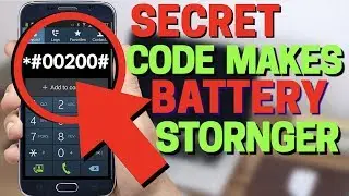 this CODE Makes Battery 2X Last Longer!!