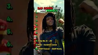 Rap Songs that are Perfect 