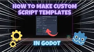 How To Make Custom Script Template In Godot Engine || #godot #theerrordev #custom #2d #tutorial