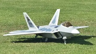 Turbine F-22 Raptor at KAMS warbirds 2023