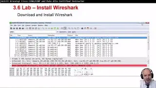 Lesson: 3.6 Lab – Install Wireshark (CCNA 1: Introduction to Networks Semester 1 of 3)