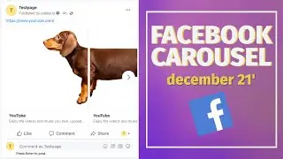 2 ways to create FACEBOOK CAROUSEL POST | December 2021 Update | Old Post Creation Facebook