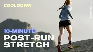 10 Min. Stretching Routine After Running | Post-Run Cool Down | Slow & Gentle