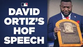 David Ortiz Gets Inducted Into Baseball Hall of Fame