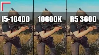 Intel i5-10400 vs Intel i5-10600K vs AMD Ryzen 5 3600 — Test in 10 Games! [1080p, 1440p, 4K]