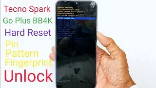 Tecno Spark Go Plus (BB4K) Hard Reset || Pattern Unlock