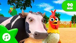 Las 40 Mejores Canciones de la Granja 7, 8, 9 👨🏻‍🌾 MIX 🌈 Canciones Infantiles | La Granja de Zenón