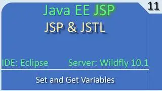 JSP JSTL Set and Get Variables | JavaEE JSP Tutorial #11