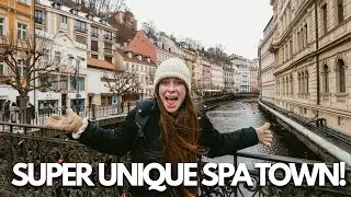 SPA TOWN IN CZECHIA SURPRISES US! | What to do in Karlovy Vary During Winter!