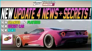 Forza Horizon 5 - NEW Update 4 News + Secrets! - OPI Edition, Tiktok + More!