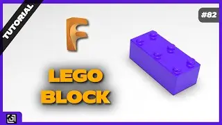 Design a Lego Block in Fusion 360 | Fusion 360 Tutorial 2021 | It’s made EZy