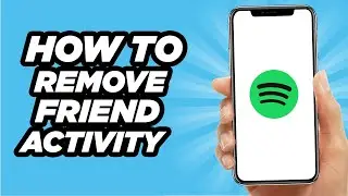 How To Remove Spotify Friend Activity | Step by Step (2024)