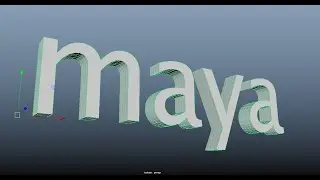 Intro to Autodesk Maya:  Navigation and Object Selection.