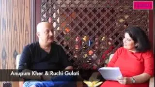 Fuchsia Magazine in conversation with Anupam Kher in Singapore - May 2015