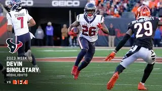 Devin Singletary's best plays from 161-yard game | Week 10