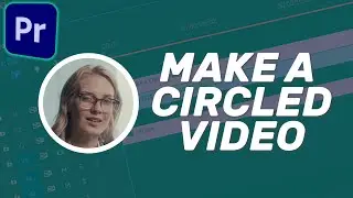 How to make Circle Video in Premiere  Pro