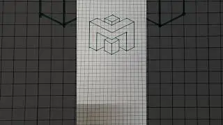 Easy 3d illusion drawing | voice by - @mr.roshan3dart  #shorts #3d #illusion #drawing