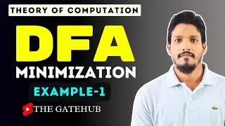 DFA Minimization || Example 1 || Minimization of DFA || GATE CSE || TOC