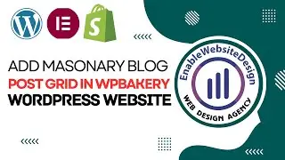 How to add masonary blog post grid in wpbakery wordpress website