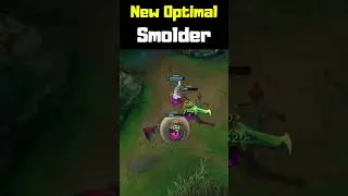 New Optimal Smolder - League of Legends #shorts