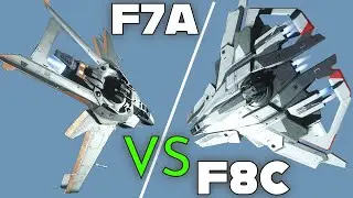 Anvil F7A VS Anvil F8C - Which ship is better in raw DPS ?