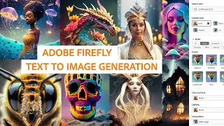 Adobe Firefly (beta): AI Text to Image Generation Feature