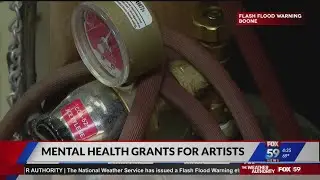 Mental health grants for artists