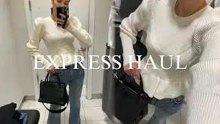 EXPRESS CLOTHING NEW-IN TRY ON HAUL | The Allure Edition