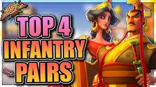 Best infantry pairs [Top 4 -- Nov 2023] Rise of Kingdoms Liu Che META