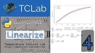 TCLab: Linearize Differential Equations