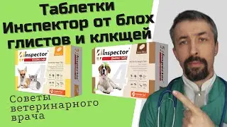 Таблетки инспектор от блох и клещей