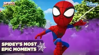 Spidey-s Most Epic Moments | Marvels Spidey and his amazing friends | Disney Channel | Compilations