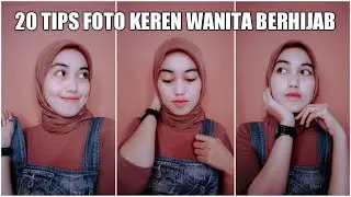 CARA POSE FOTO KEREN  | 20 GAYA FOTO HIJABERS KEKINIAN PART 3