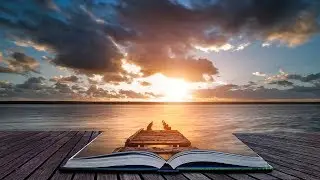 Reading Music to Concentrate 🕮 Ambient Study Music 📔 Soothing Music for Studying with Sea Waves