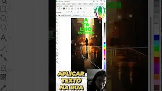 Aplicar texto em perspectiva no corel draw