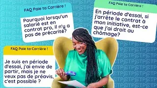 FAQ Paie Ta carrière : Arrêt Maladie, Variable, Congé Mat, RTT, CP , CET ...