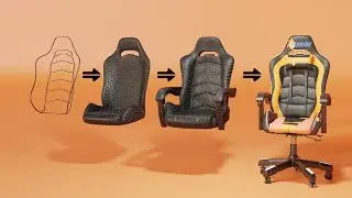 Create a Realistic Gaming Chair - Blender Tutorial