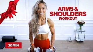 20 Minute Arms and Shoulders Workout with Dumbbells | Caroline Girvan