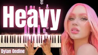 Heavy Peach PRC - Piano Tutorial (SHEET MUSIC)