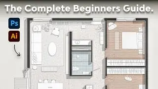 Architecture Plans in Photoshop for Beginners: A step-by-step Tutorial!