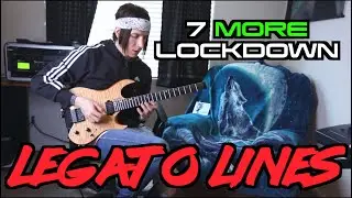 7 MORE Lockdown Legato Lines | Quarantine Guitar Lesson