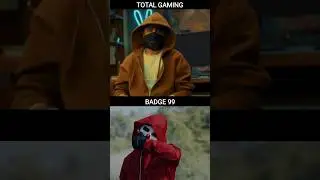 Total Gaming Vs Badge 99 Face Reveal Videos #shorts