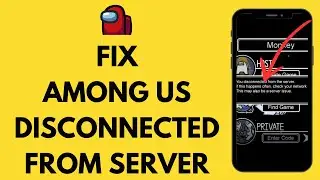 How To Fix ‘’Disconnected From The Server’’ in Among Us (EASY!)