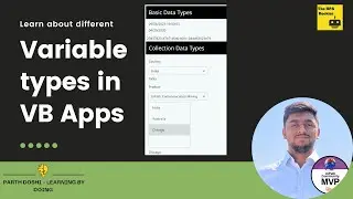 Variable Types in VB Apps | VB Apps Video - 2