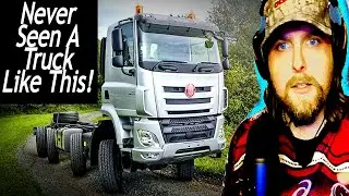 American Reacts to The AMAZING Tatra Phoenix 8X8 All Wheel Steer